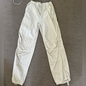 TNA Beige Elastic Waist Pants